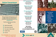 NFCU Advertising Proposal | Mock NFCU Trifold | 8.2009